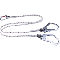 Double lanyard (1,5m) with carabiners