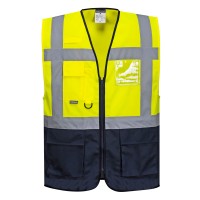 Executive Vest with Reflective Strips