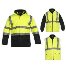 High Visibility Parka "NEON" 4 in 1