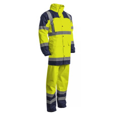 Waterproof High Visibility Rain Suit (jacket+trousers) SATURN