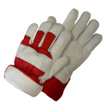 Winter Working Leather Gloves